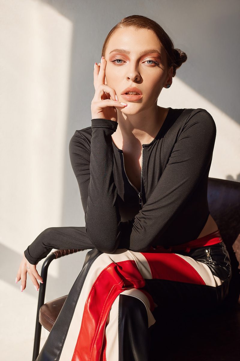 Explore Anna's beautiful model portfolio featuring intimate natural light portraits.