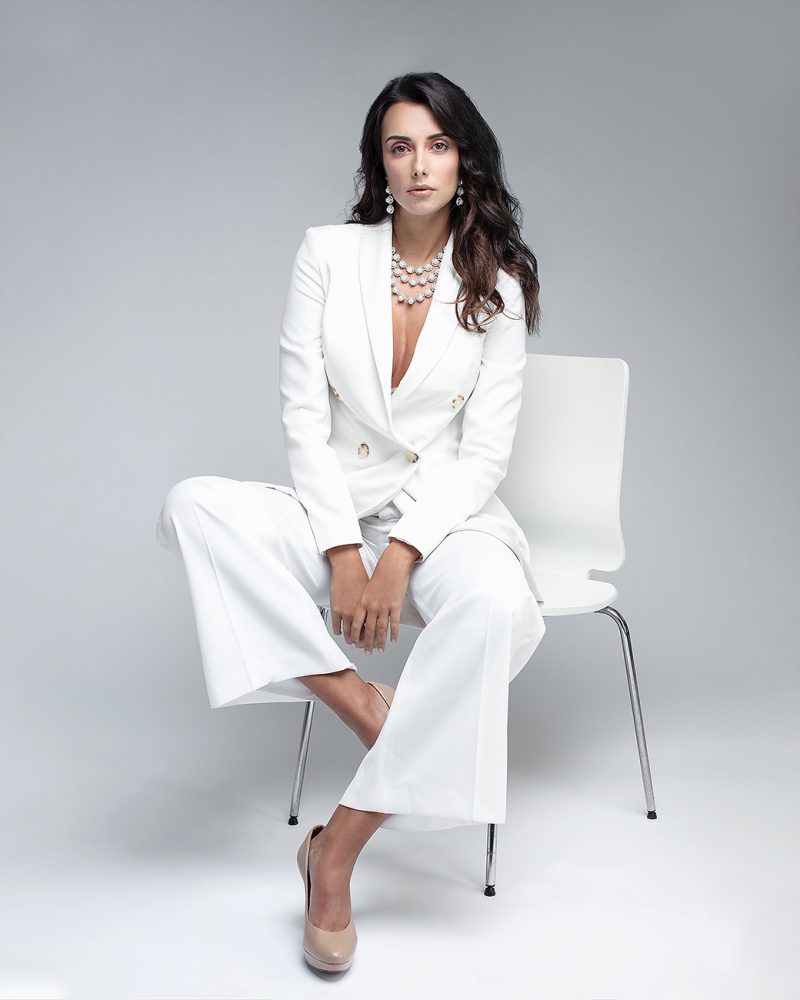 Explore Carol's model portfolio with intimate and stylish studio portraits.