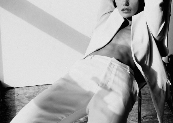 Intimate model portfolio photography featuring Inga in sunlit settings.