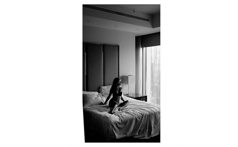 Explore Tania's sensual portraits in this captivating photoshoot, showcasing tasteful boudoir photography.