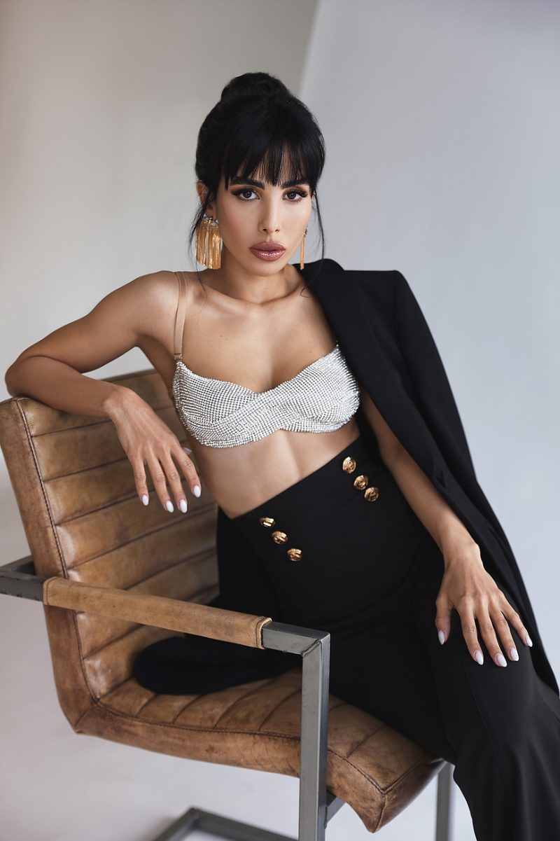 Zera's model portfolio showcases stunning studio portraits and intimate photography.